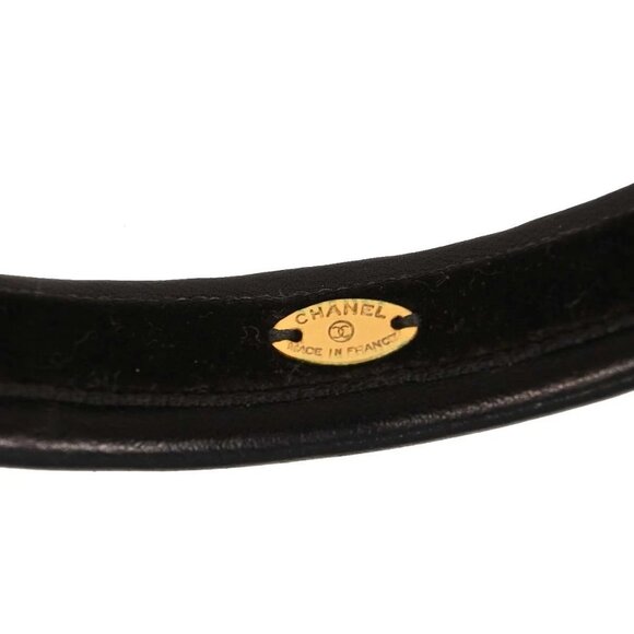 Chanel Turnlock Headband Hair Accessories Black main image 7